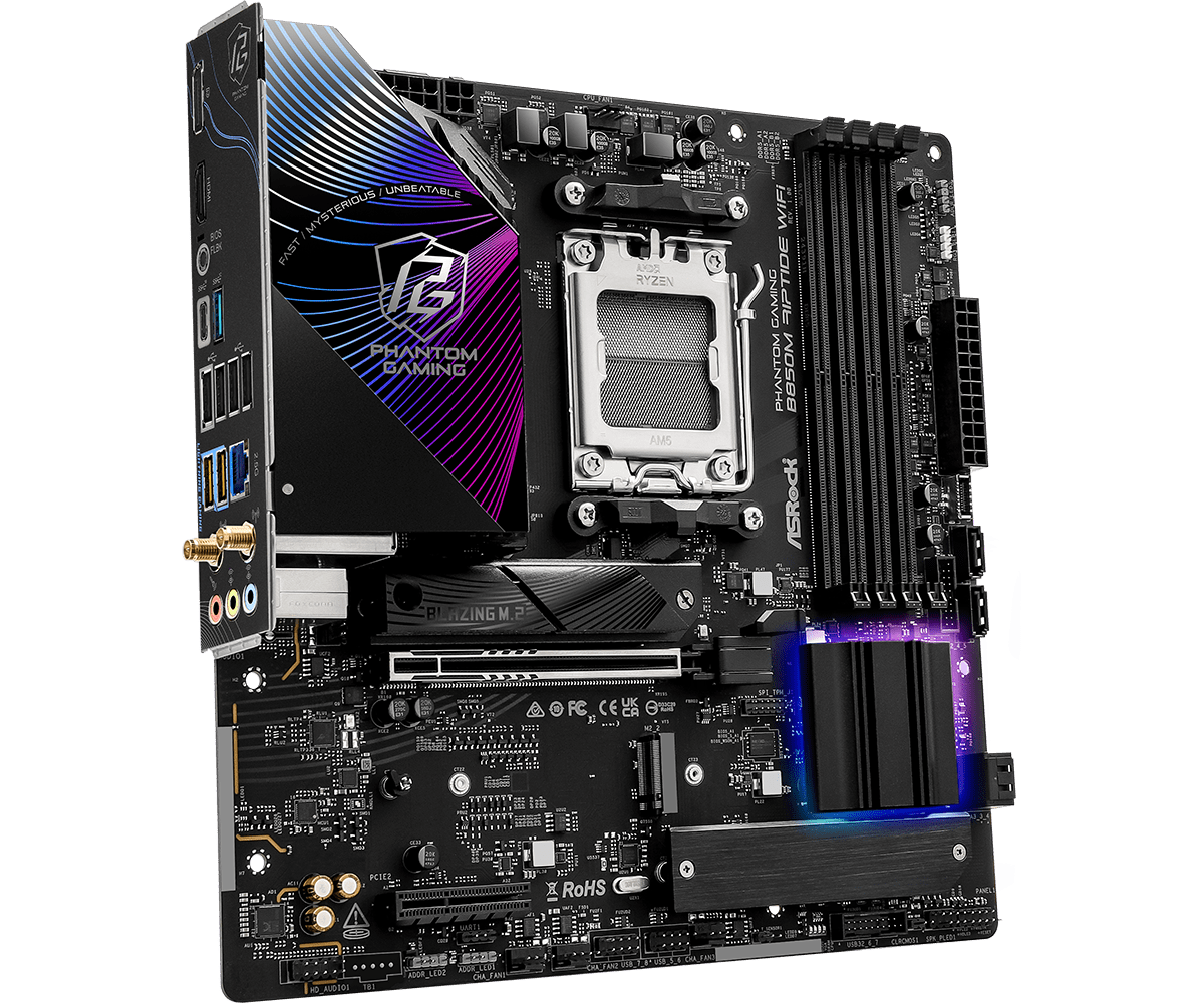 ASROCK B850M Riptide WiFi New  - огляд і ціна X870E Atx Motherboard
